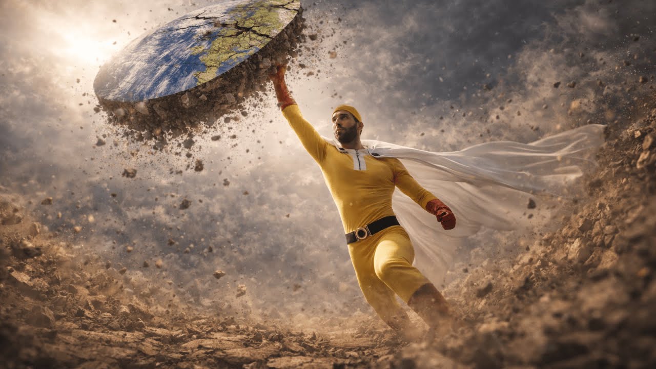 Saitama Table Flip but real life